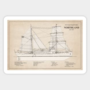 Northland wpg-49 United States Coast Guard Cutter - SBD Magnet